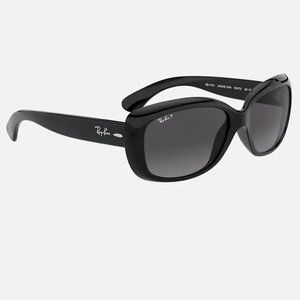 Ray-Ban Jackie Ohh Polarized Sunglasses in Black